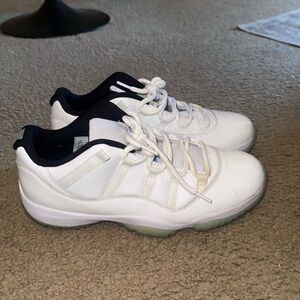 Jordan White and Black Sneakers